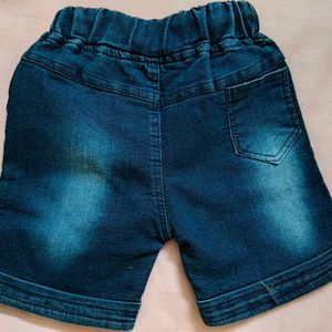 Denim Shorts For Babies