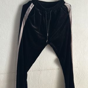 Velvet jogger