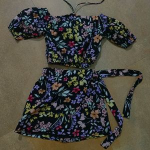 Pretty Kids Dress Top And Skirt