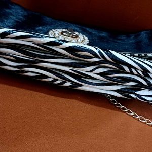 Imported Zebra Print Sling