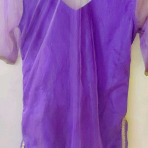 Beautiful Purple Kurti❤ ✨