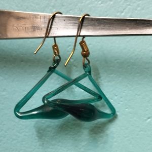 Glass Type Earrings