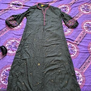 Rayon A Line Kurta, Size