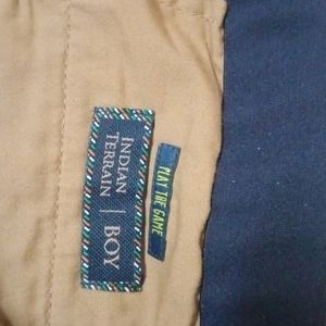 Khaki Jeans Of Indian Terrain Brand