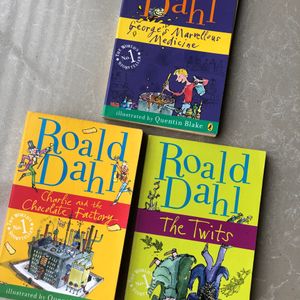 Set Of 3 Roald Dahl Books