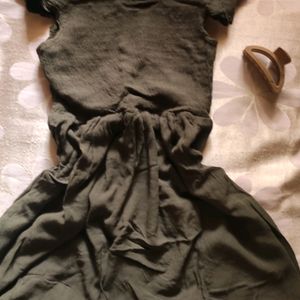 Olive Green Dress 🎀