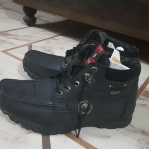 Unused Men Black Boots