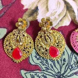 Combo Stylish Fashion Earrings