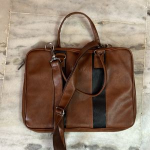 Vista laptop leather Bag