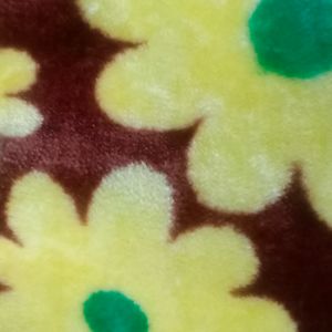 New Brown Yellow Flower Sweater