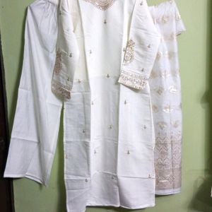 New/Unused Embroidered Kurta Set