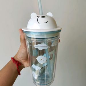 Miniso We Bare Bears Water Sipper