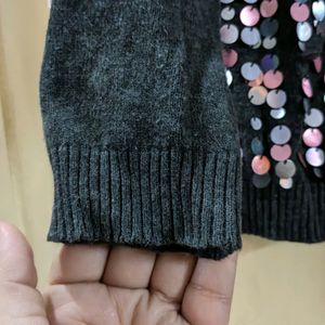 Baby Girl Front Open Sweater