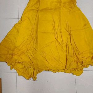 Yellow Handwork 3pec For Wedding