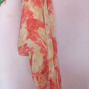 Scarf Peach Colour