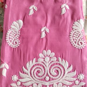 Lucknawi Embroidered chikankari Kurti New