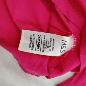 pink Top Marks&Spencer