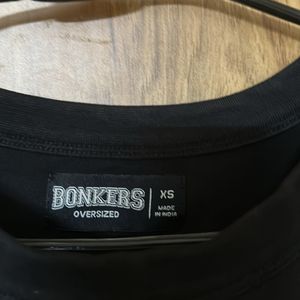 black bonkers mario tshirt