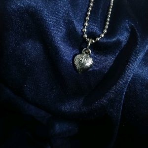 Stainless Steel Heart Shape Locate And Chain