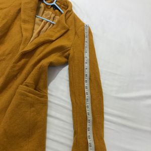 Mustard Yellow Coat Bust 32-36