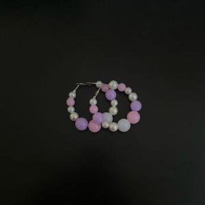 Pearl Hoops