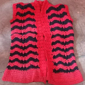 Homemade Red Sweater