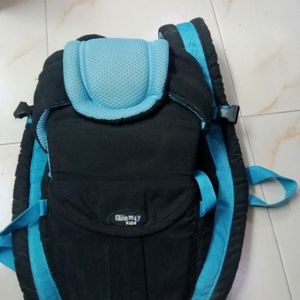 Chinmay Kids Baby Carrier Black & Sky Blue