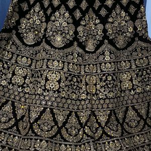 Heavy Kundan Work with Zaari Embroidery  Lehenga