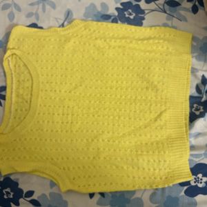 YELLOW VEST TOP