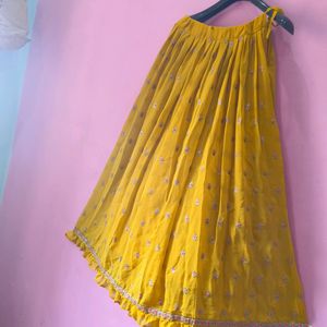 Mustard Lehenga Choli