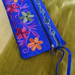 Blue Women's Purse