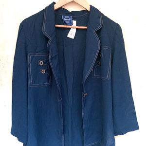 Casual Navy Blue Jacket (Women)