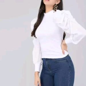 Puff Sleeves Top