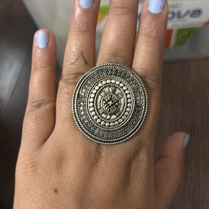 Oxidised Silver ring