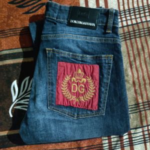 Dolce And Gabbana Jean Pant With Tshirt