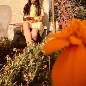 Lime Yellow Frill Dress