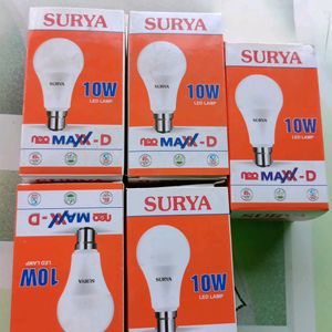 Pack Of 5 Surya Led 10 Watt