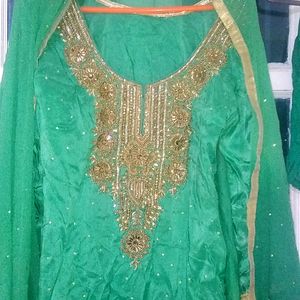 Party Wear Shalwar Suit Dupatta