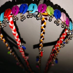 Navaratri Boho Hair Accessories