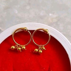 Real 18k Gold Plated Earrings