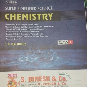 Super Simplifies Chemistry Book For Class 10