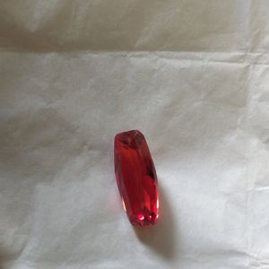 Pink  Boat shape Zircon Stone Lab Certified