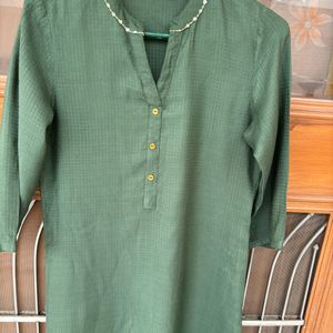 Green Kurta