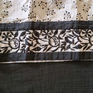 Black Embroidery Kurti
