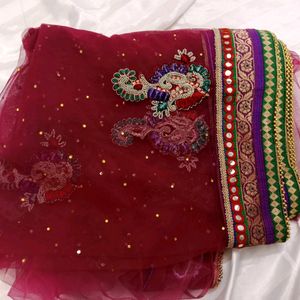 Zari  Handwark Saree