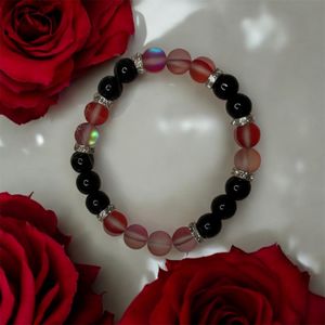 Aura Beads Bracelet ❤️🖤