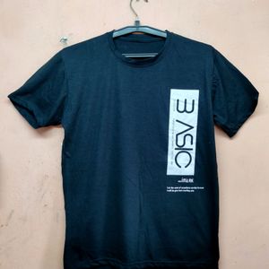 Round Neck T-shirt (Black) Men&Women