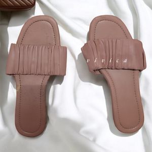 Ruched Flipflop flates for Women