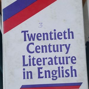 TWENTIETH CENTURY LITERATURE IN ENGLISH.v Vol.3 E