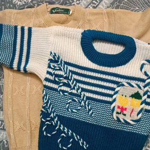 Sweater for babies(Combo Of 2)(Around Age 1)